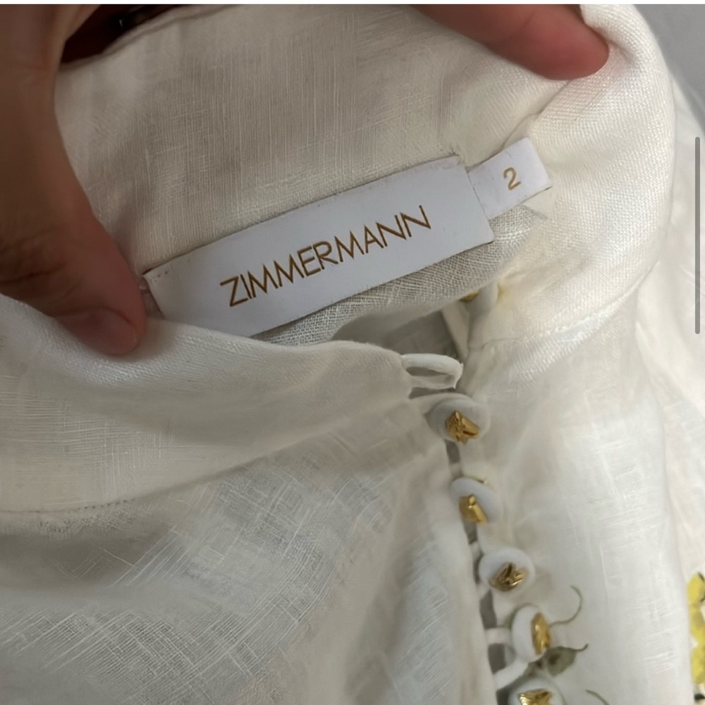 Zimmermann
Matchmaker Buttoned Mini Dress - Picture 6 of 11